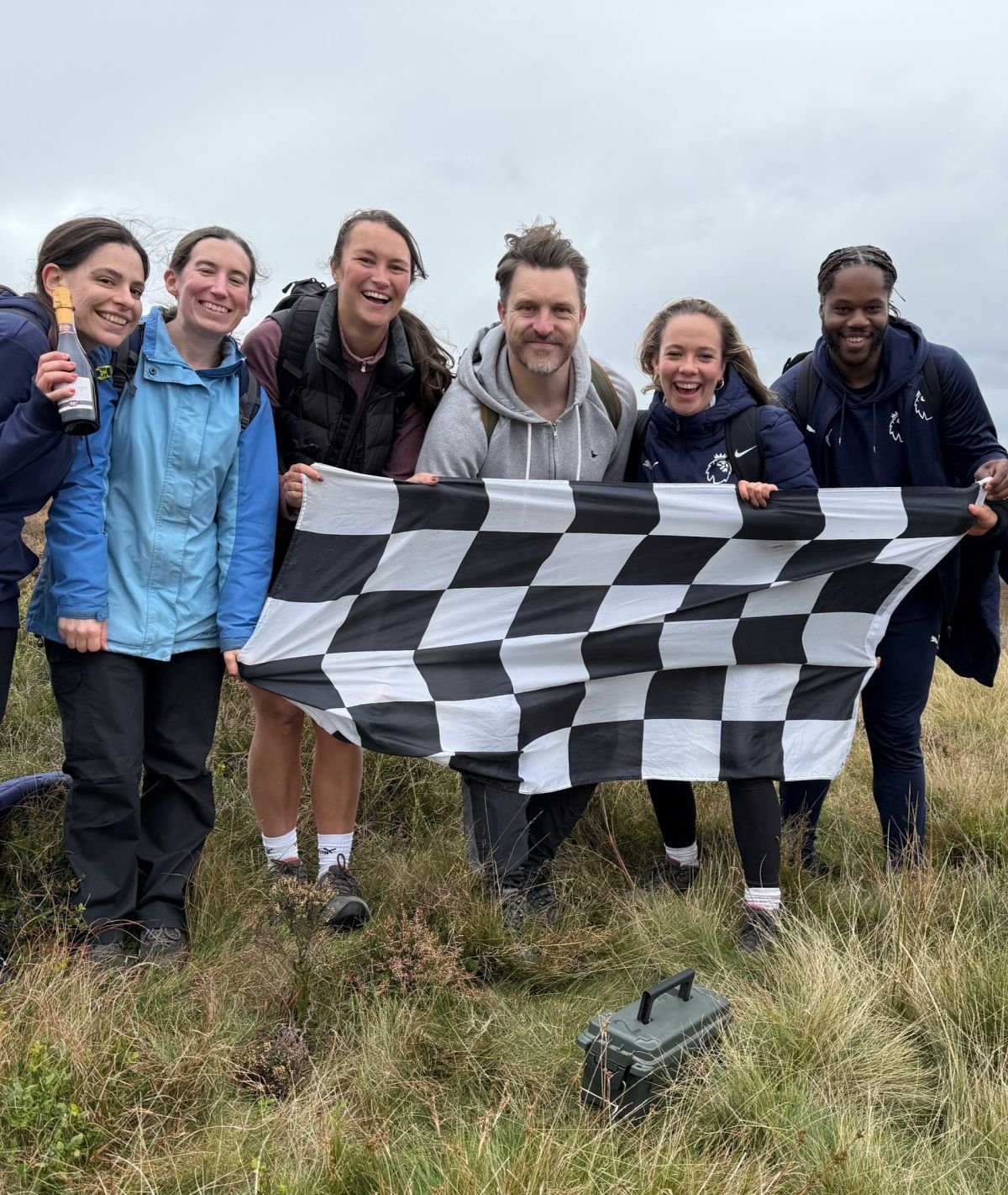 Teams playing Capture The Flag in the Peak District