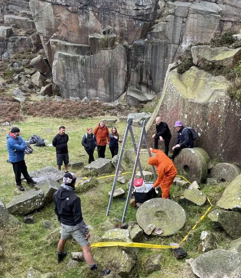 A team working together on the Nuclear Fallout challenge